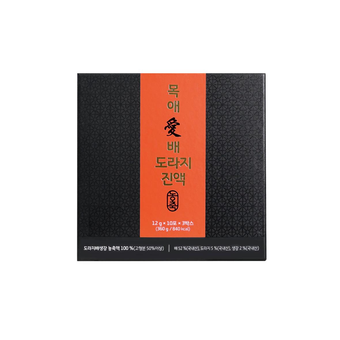 [슬로푸드] 국내산 생강 배 도라지 진액 휴대용 간편 스틱 30개입, 1개 - 상품 이미지