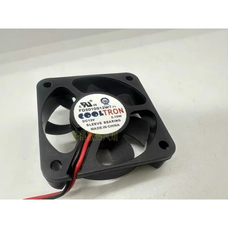 C 쿨트론 팬FD5010S12W7-71 팬 DC12V 2.10W 5010 5cm 2선