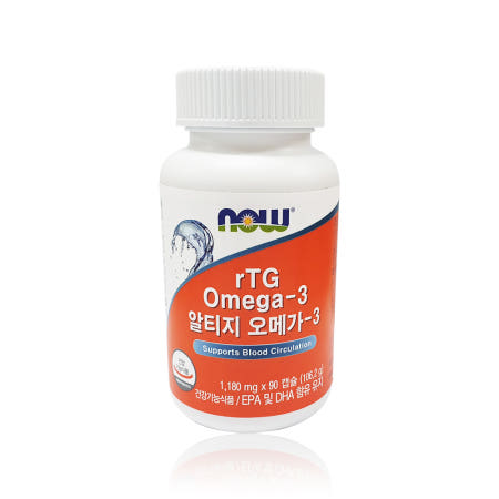 (옵션추가금없음)나우푸드 알티지 오메가3 1180mg x 90캡슐