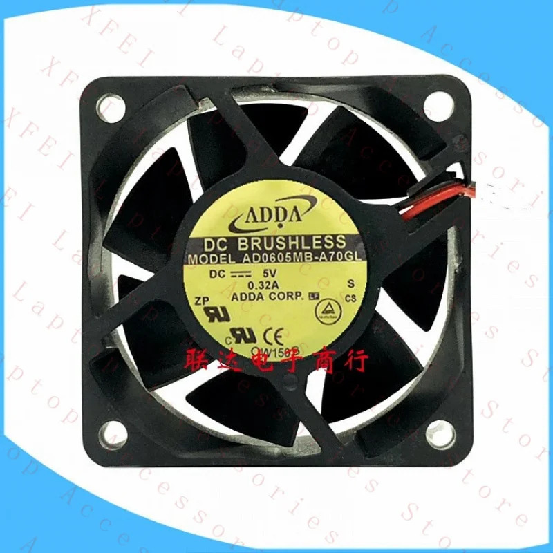 C AD0605MB-A70GL 6025 DC5V 0.32A 6CM 2선 인버터 냉각팬