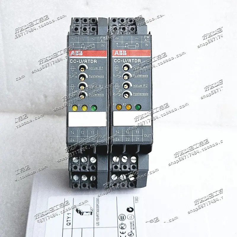 오리지널 ABB 시그널 컨버터 CC-U/RTDR 1SVR040013R2701 110-240VAC 포장