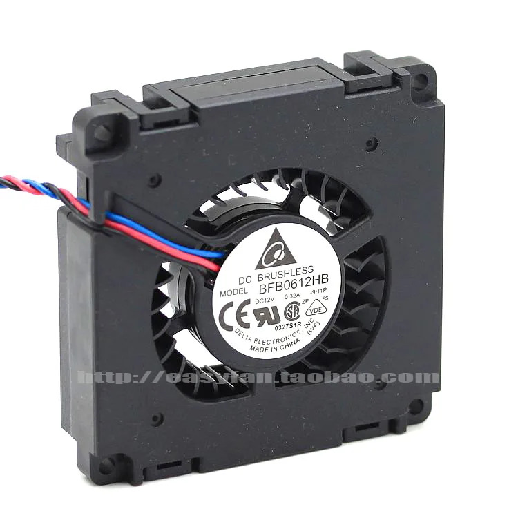 JFG 델타 6CM BFB0612HB 6015 원심 블로워 12V 0.32A 냉각팬
