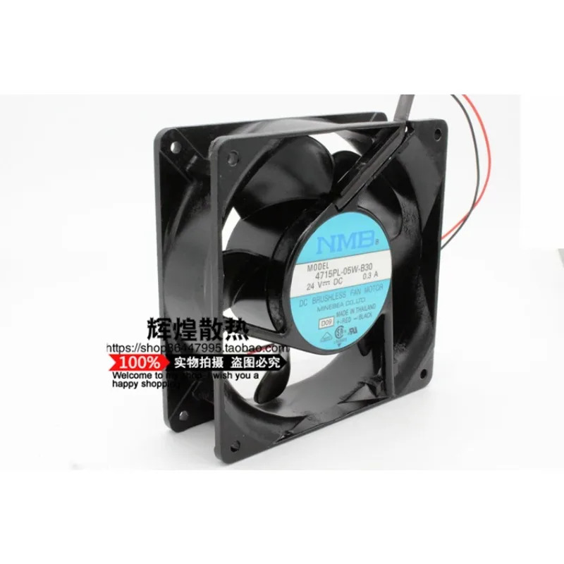 JFG NMB-MAT Minebea 4715PL-05W-B30 12038 24V 0.3A 주파수 변환기 냉각팬