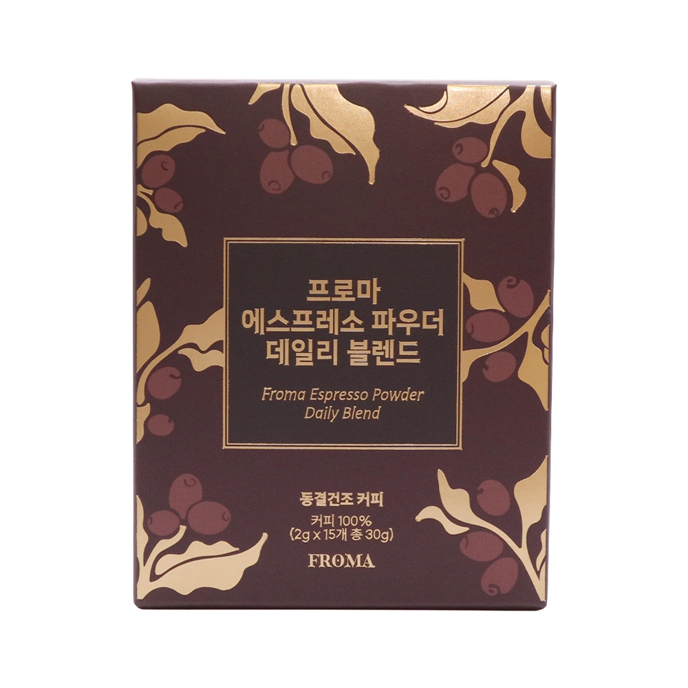 프로마 에스프레소 스페셜티 동결건조 데일리 블렌드 커피 15개입, 1개 - 상세 이미지 2