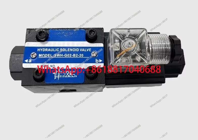 SWH-G02-C2 C4 C6 B2 B2S C3 C5-20 솔레노이드 밸브 DC24V AC220V 유압 방향 제어