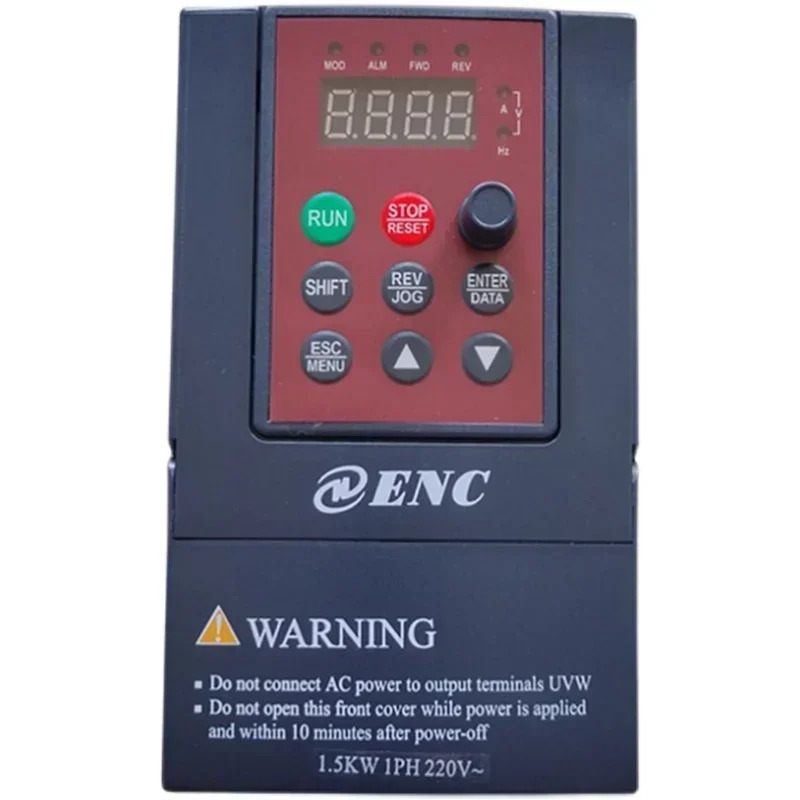 2025.4Enc Yineng 주파수 변환기 EDS800-4T0015NB 3 380V 모터 속도조절 2S0007NB 단 220V