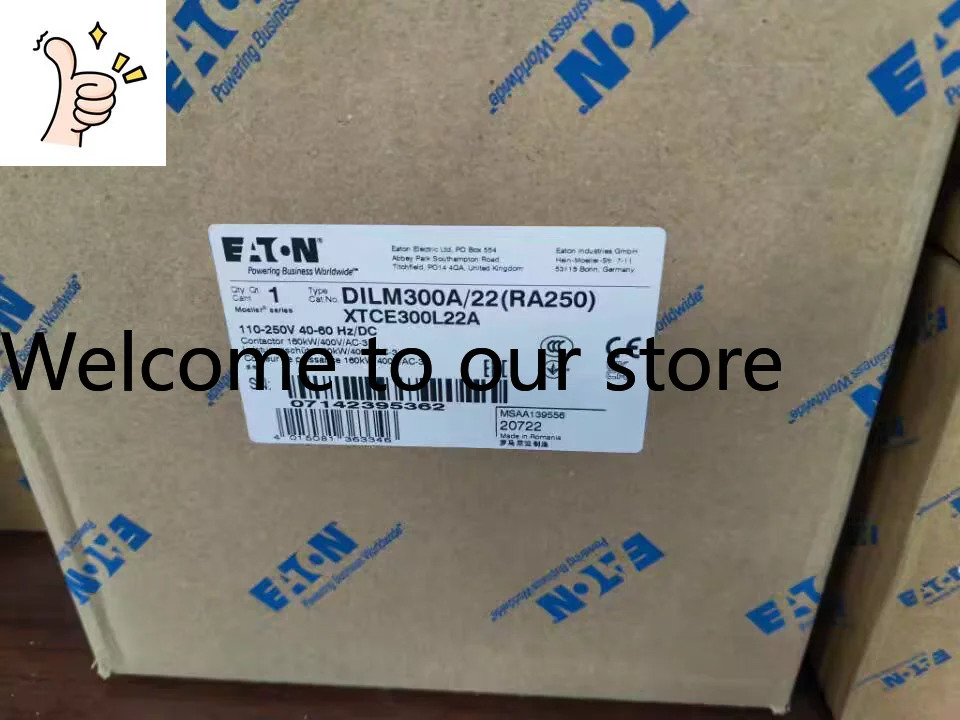 이튼 멀러 DILM300A/22 RA250 고성능 고전류 접촉기