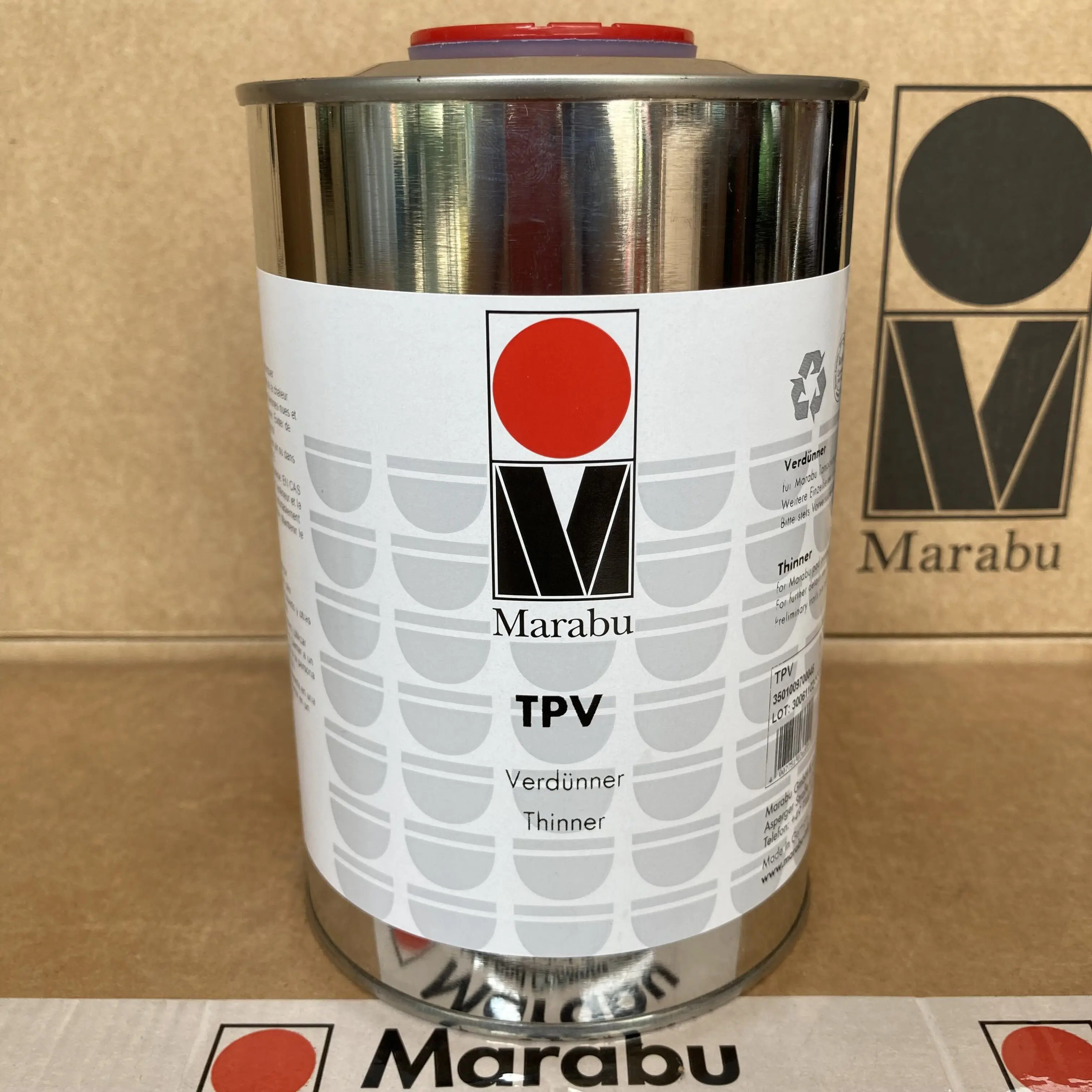 Marabu TPV 시너 건조 패드 프로가인쇄 희석제