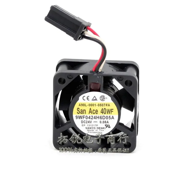 방수 Sanyo 9wf0424h6d05a 24V 0.08a Fanuc 팬