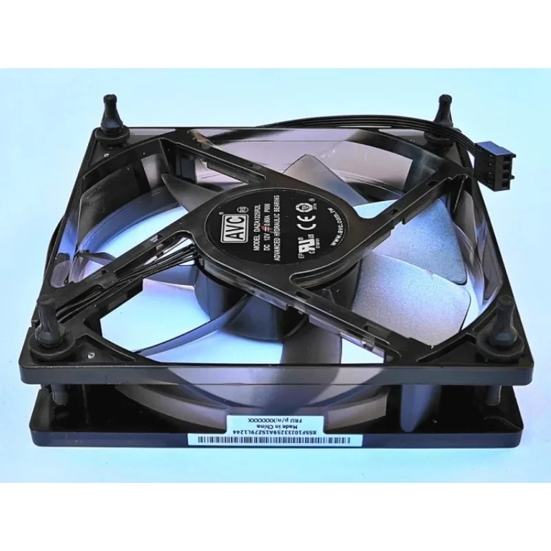 JFG 오리지널 DAZA1225R2L 12V 0.60A14선 온도 제어 냉각팬 적색등 포함
