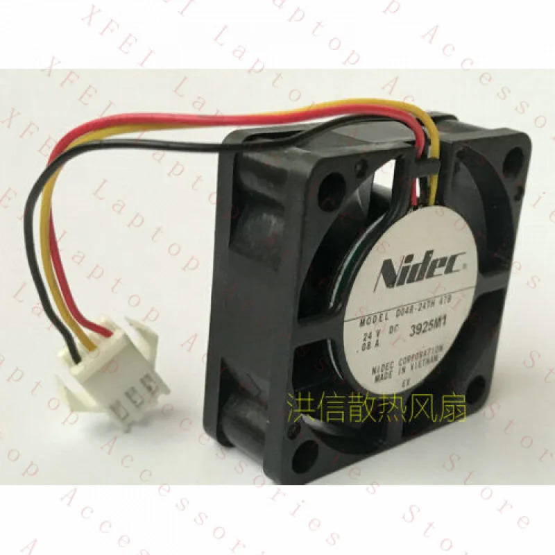 C 4015 D04R-24TH 47B DC24V 0.08A 4CM 3선 인버터 냉각팬