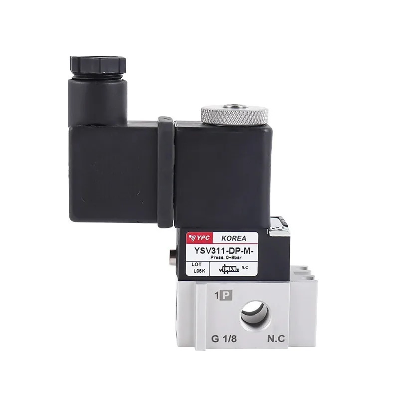 YPC 솔레노이드 밸브 YSV311-DP-M-SC2-D4/A2 코일 AC220V/DC24V 1PCS