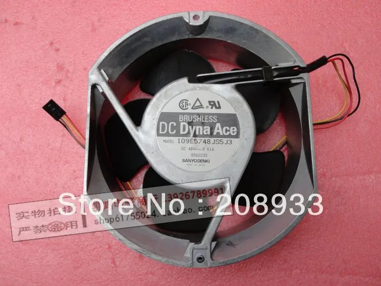 109E5748JS5J3 48V 0.61A 17CM 17050 4 라드라이브 팬