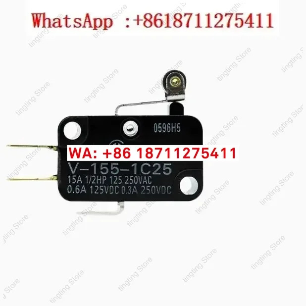10pcs 오리지널 마이크로 스위치 V-156-1C25 151 152 153 154 155 V-15-1A5-T A/B5