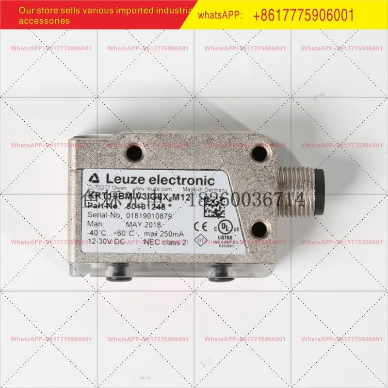 LEUZE 광전센서 KRT18BM. V3/G6X-M12 50131248 전기