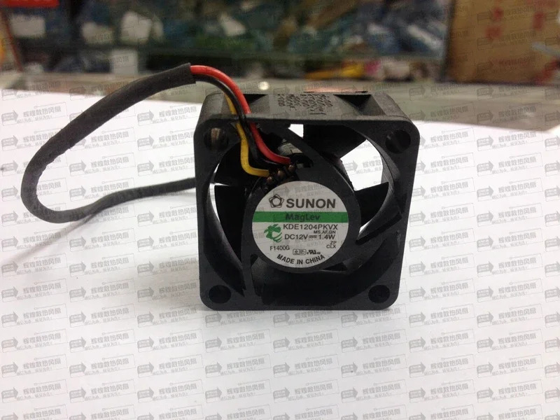 JFG 신형 SUNON KDE1204PKVX-A 4020 12V 1.4W 4CM 저소음 스위치 냉각팬