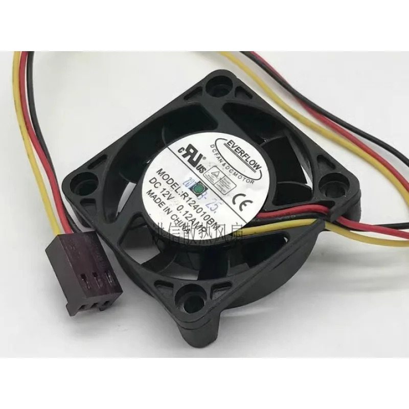 C EVERFLOW 팬4010 R124010BM DC12V 0.12A 4cm 3선