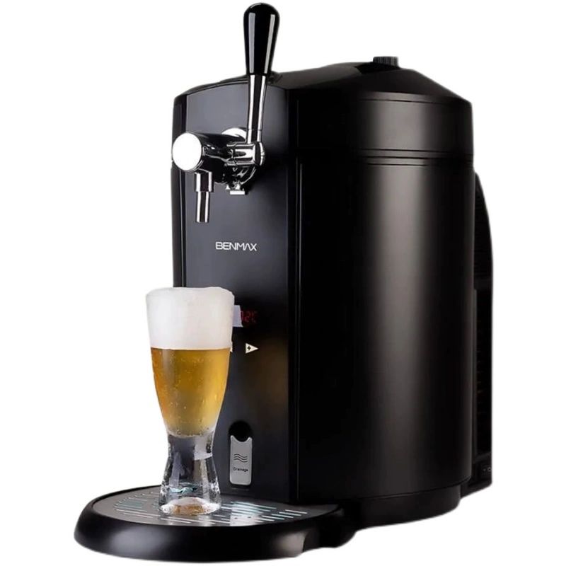 5L 디스펜서 생맥주 가정용 소형 냉각 비어디스펜서 온도조절 탁상용 맥주 소맥 겸용 단일 항목 - 상세 이미지 5