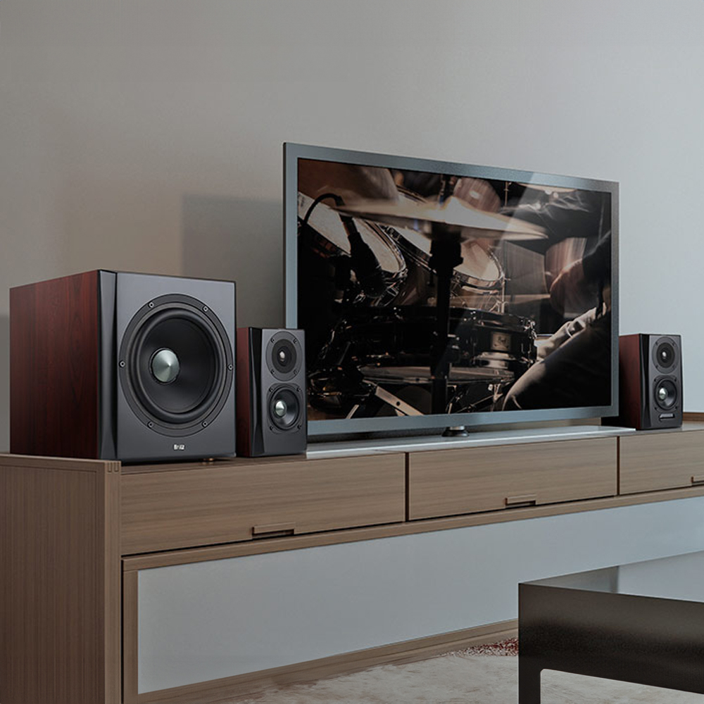 브리츠 2.1채널 하이파이 블루투스 스피커 Optical Coaxial 유무선 지원 리모컨 이미지 6