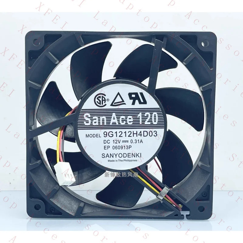 F 9G1212H4D03 12CM 112V 0.31A 3핀 냉각팬 E10