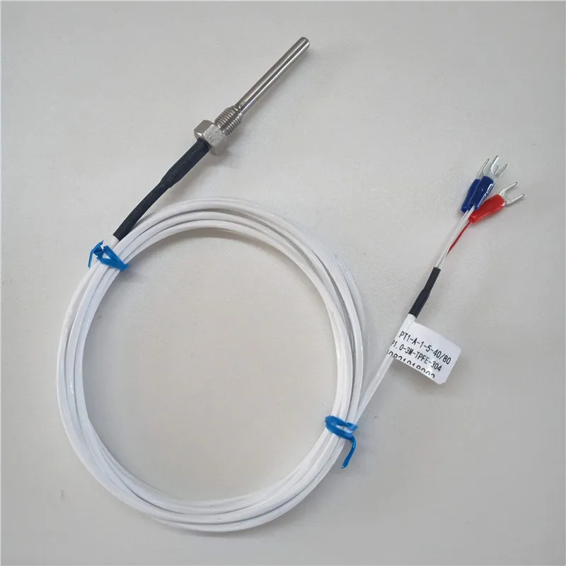 대만 EYC 온도 센서 XR1 PT1-A-1-5-40/80-M8P1.0-TPFE-304