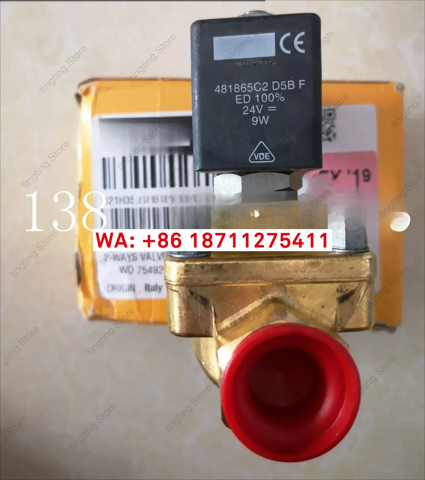 전자기 밸브 일반적으로 닫힌 상태블로우 성형기 고압 에어 321H35-2995-481865C2
