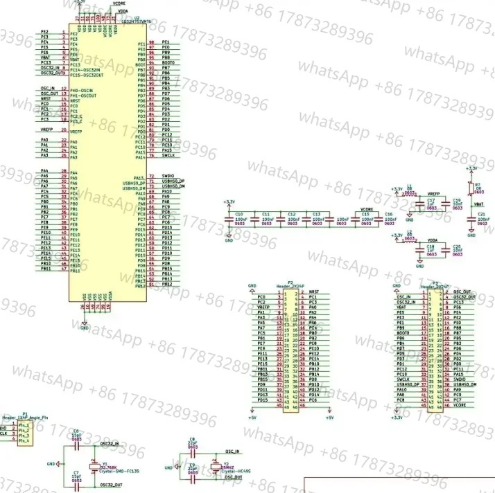 GD32H757VMT6 개발보드 STM32H7 고성능 M7 내부 코어 보드 시스템 최소 ZIT6