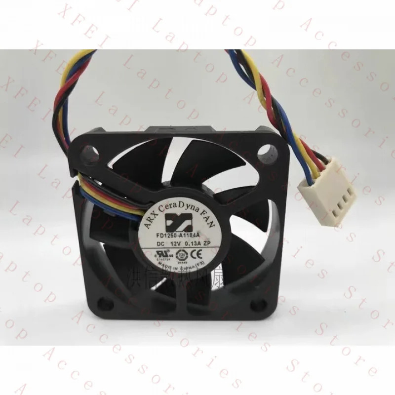 C ARX 팬FD1250-A1184A 5CM DC12V 0.13A 5010 5cm 4선 냉각팬