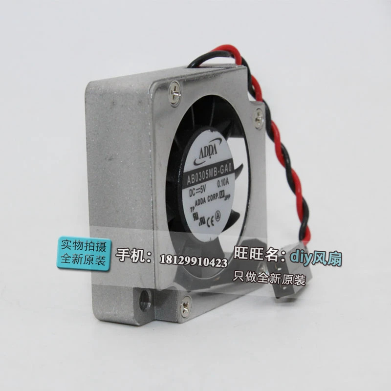 JFG 신형 ADDA AB0305MB-GA0 3010 블로워 5V 0.1A 3CM 냉각팬
