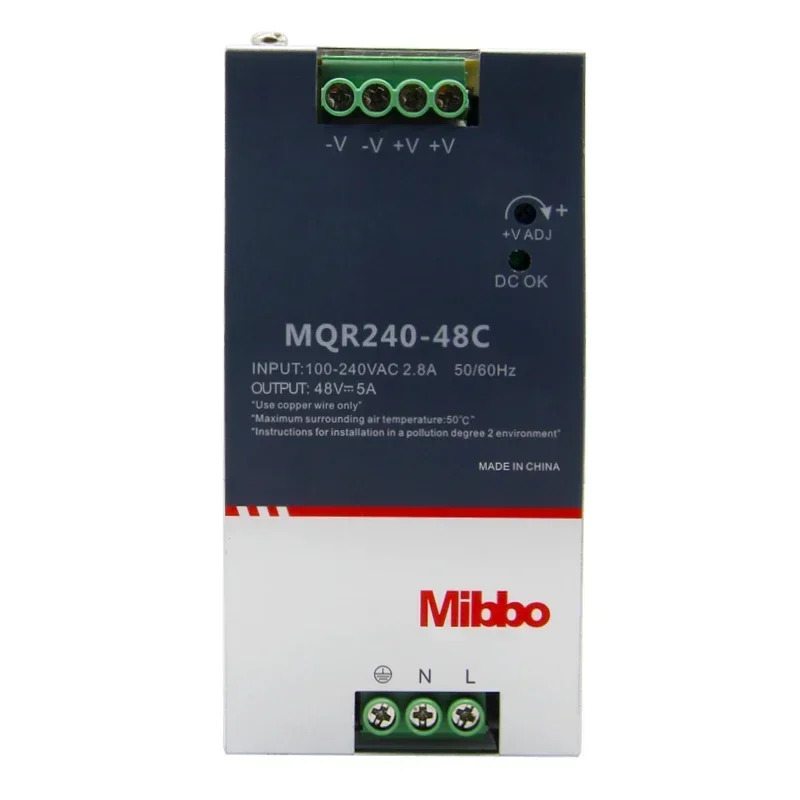 2025.4Mibbo Mibo MQR120-24F 75 150 240 480W 스위칭 전원 변압기 22012 48V