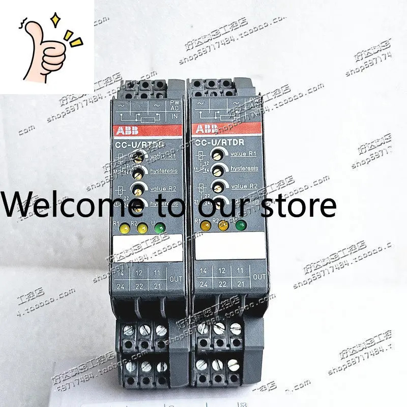 오리지널 ABB 시그널 컨버터 CC-U/RTDR 1SVR040013R2701 110-240VAC 포장