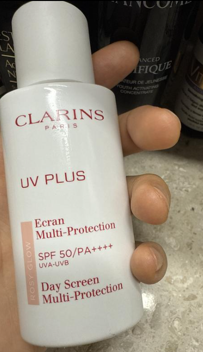 클라랑스 선크림 UV 플러스 안티 폴루션 자외선차단 피부보호 50ml - 상품 이미지