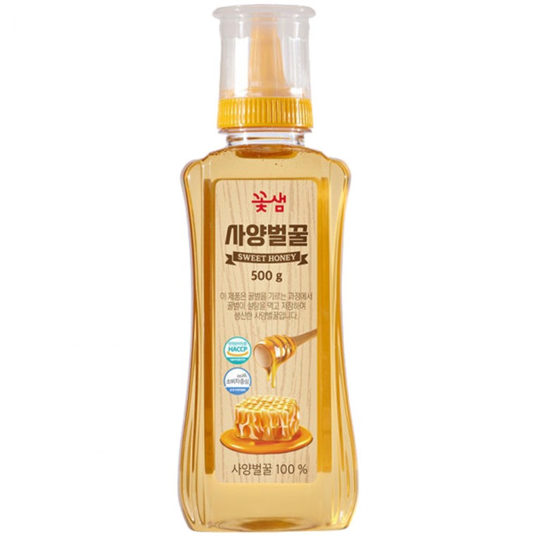 꽃샘 사양벌꿀 500g - 상품 이미지
