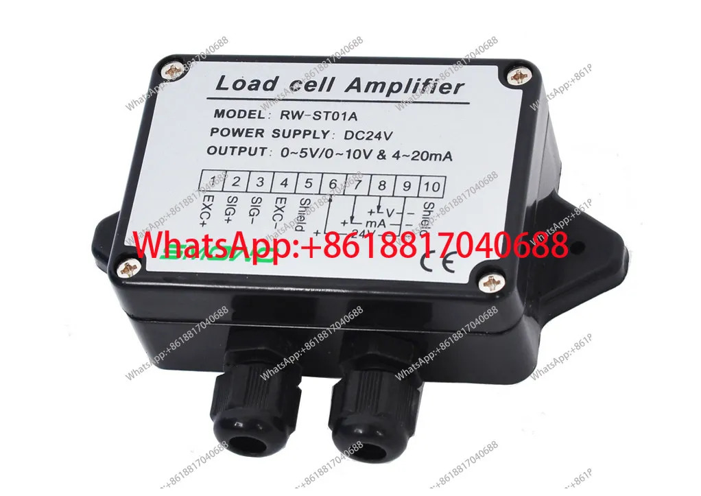 무게 측정 토크 트랜스미터 스트레신호 증폭기 RW-ST01A PLC 출력 420mA