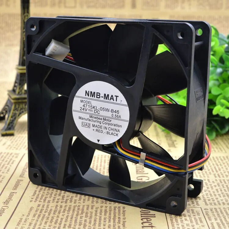 4715KL-05W-B40/B46 MB/s 12038 24V 0.40a/0.46A 120x38 팬
