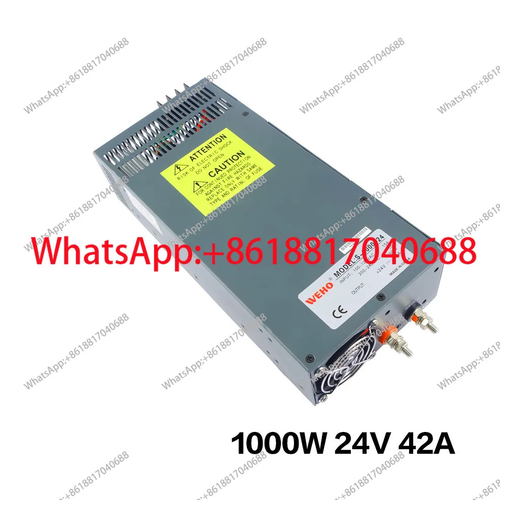 1000W 고전력 공급장치 산업제어 DC 전원 S-1000-12V24V36V48V
