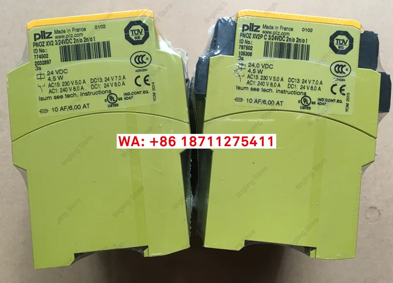 안전 릴레이 PNOZ XV2 XV3P 774502 774540 774500 777500