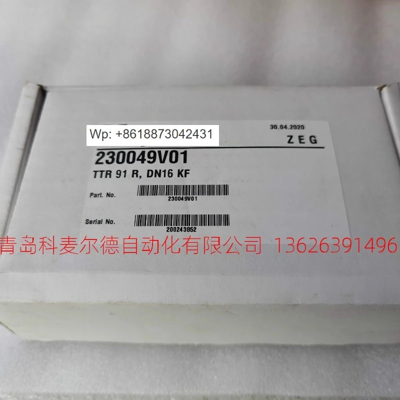 TTR91R DN16 KF 230049V01 진공 게이지 조절식 TTR91RN