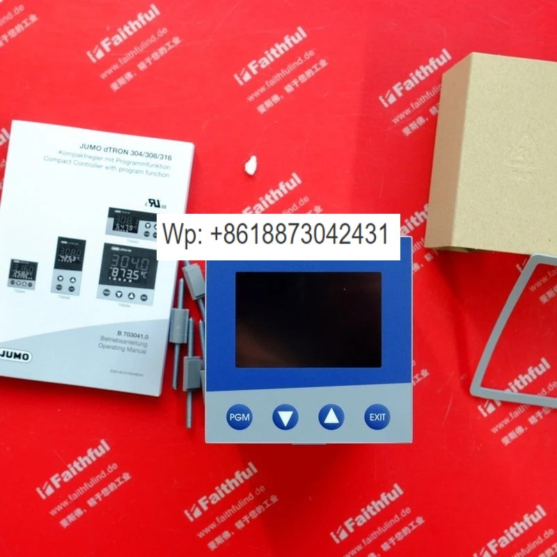 JUMO 00442008 쿠마오 신형 온도조절기 703044/181 - 400-23/000 dTRON 304
