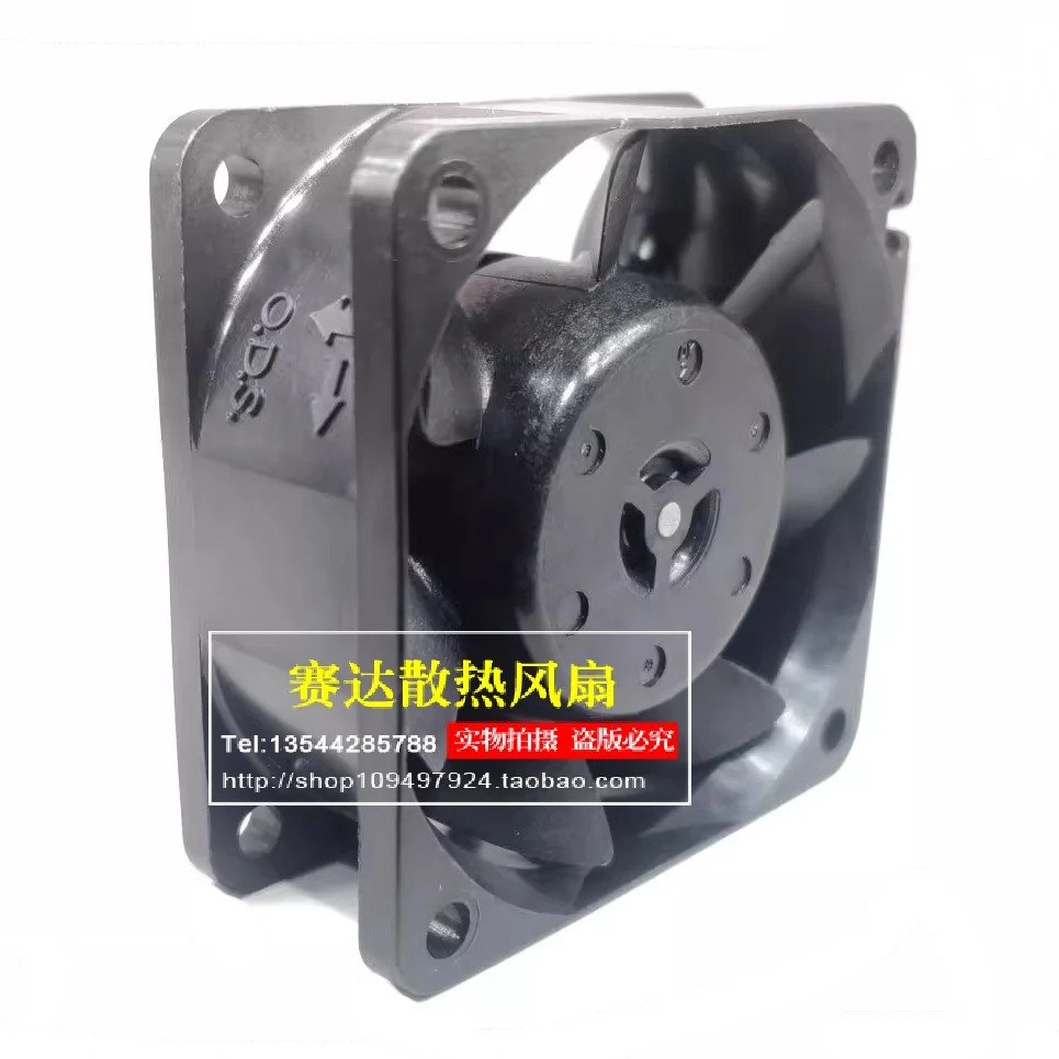 JFG 니덱 TA225DC B34467-16 6025 12V 0.35A 볼 쿨링 팬 60x60x25mm