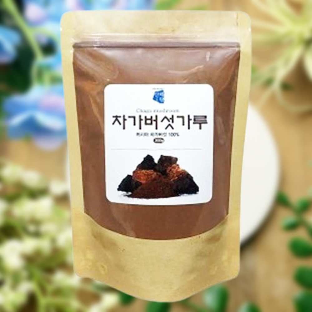 러시아 차가버섯 분말 200g 시베리아의 산삼 - 상품 이미지
