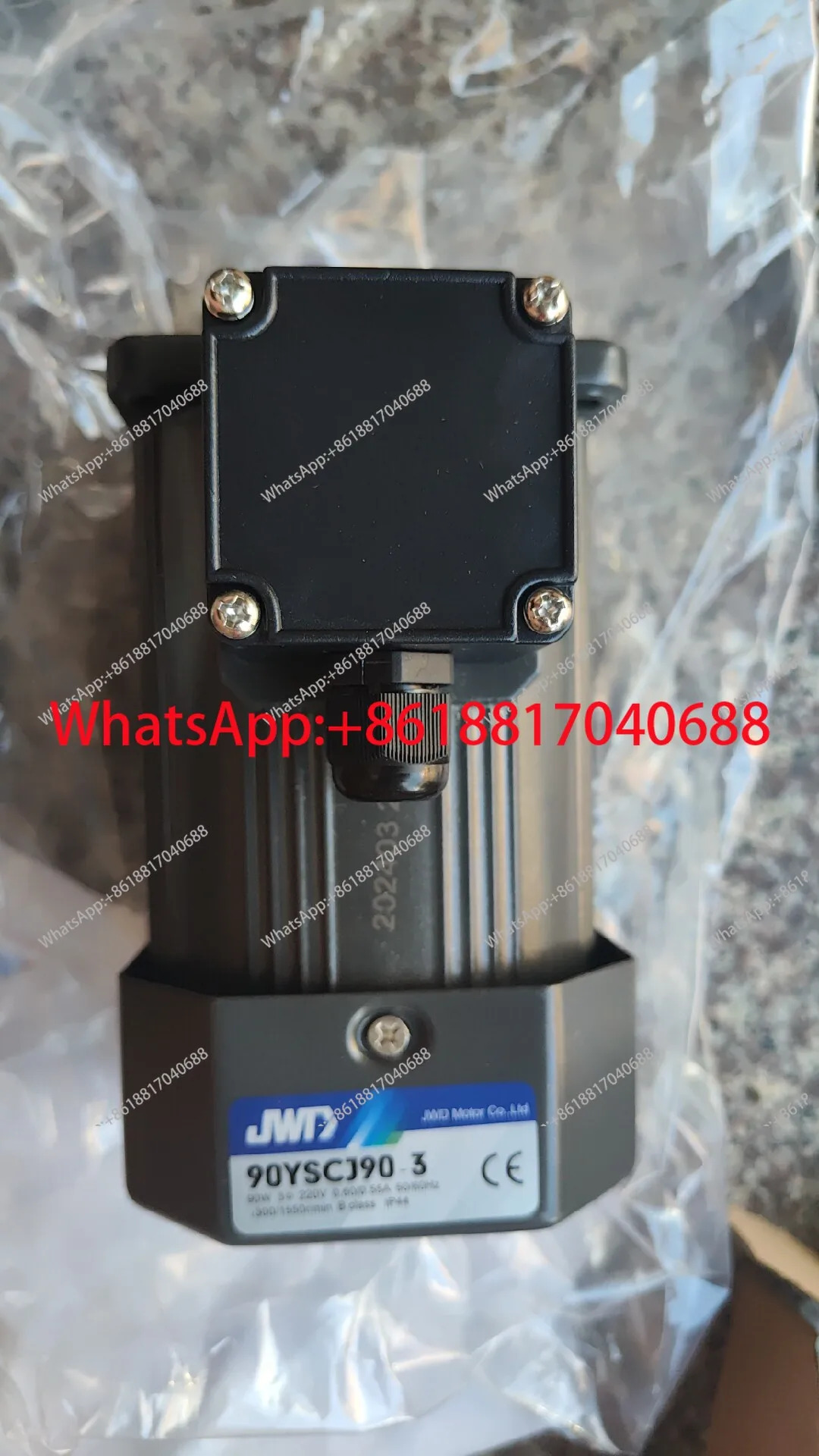 90YYJT90-3/5RK90GN-CW/90YSCJ90-4 90W 헬리컬 축 모터 JWD