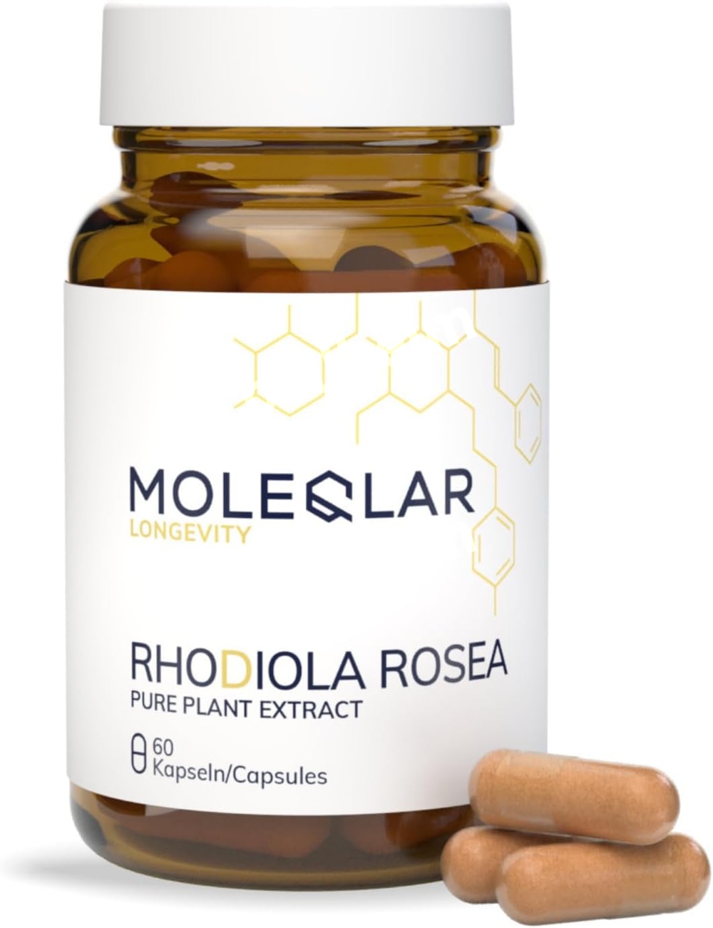 몰레클라 홍경천 로디올라 추출물 캡슐 500mg 60정 - 상품 이미지
