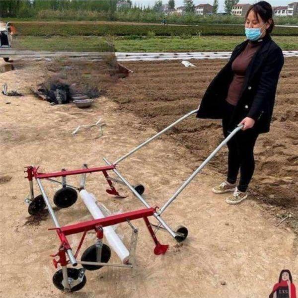 수동 비닐 피복기 농기구 덮개 텃밭 농사용 고추밭 씌우는 기계 평지 - 상품 이미지