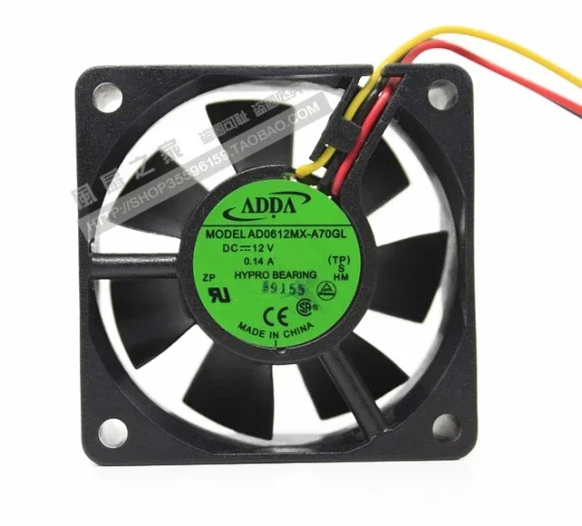 ADDA AD0612MX-A70GL 6CM 6025 냉각팬JFG