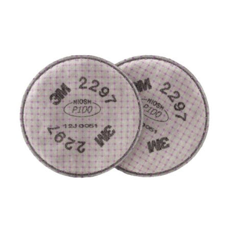안면부과필터 6000시리즈 2297 방진용 필터 3M 1봉/2EA입