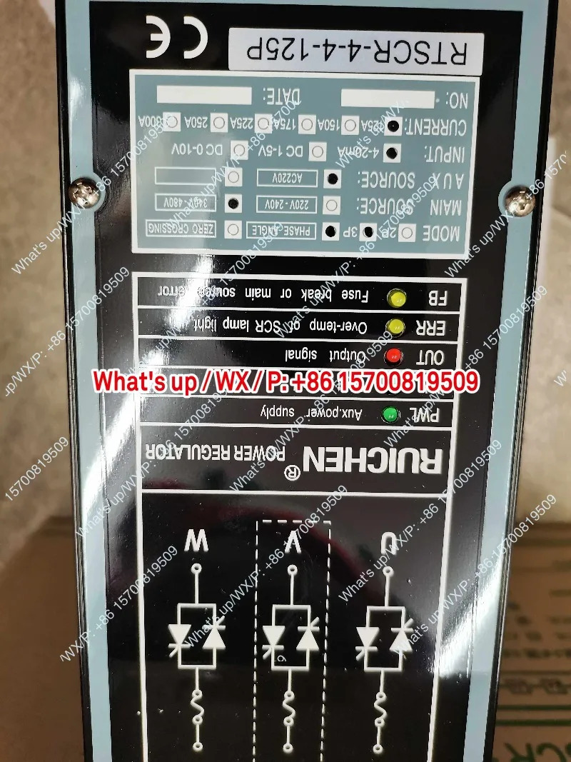 모델 SCR RT - 4-4-125 P 4-4-100 전력 조절기 3