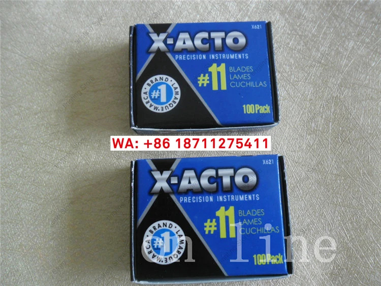 2000개 에어르파 블랙 X-ACTO 취미날 PCB블랙 정밀 날