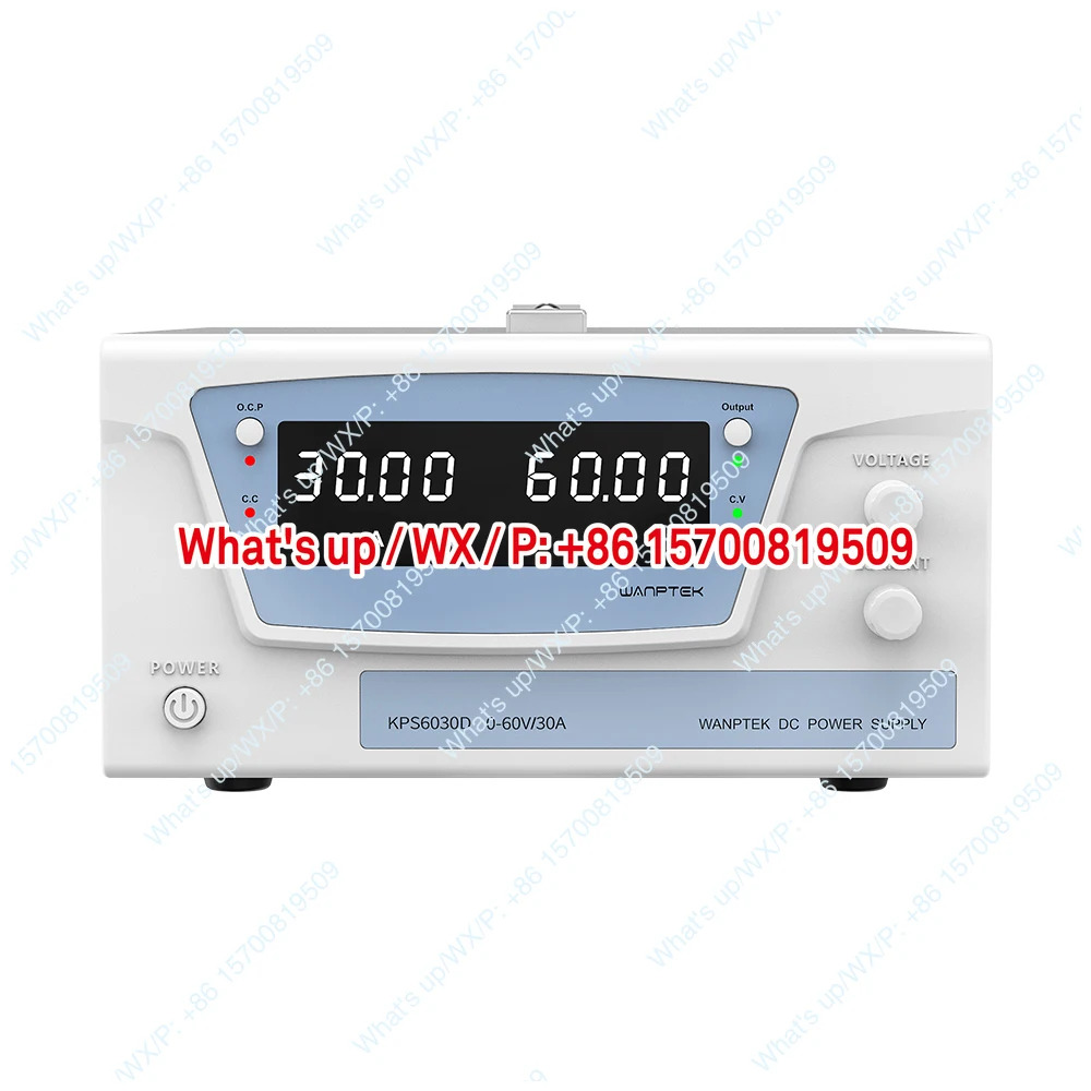 60V 30A 데스크탑 DC 조정 전원공급장치 실험실 수리 DIY 설계 학교 배터리 충전 도금 KPS6030D