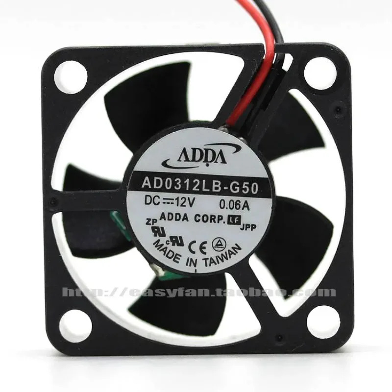 ADDA AD0312LB-G50 3010 3CM 이볼 베어링 12V 0.06A 냉각팬JFG